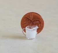 Milk Filled Measuring Cup