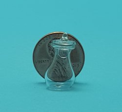 Glass Flask w/Top