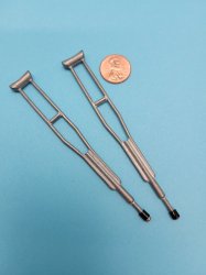 Aluminum Crutches Set of 2