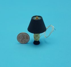 Oriental Lamp - Bone Base