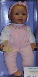 13" Pink & White doll