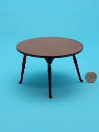 Black/Gold/Wood Table