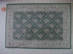 Traditional Rug Large Green/Flo