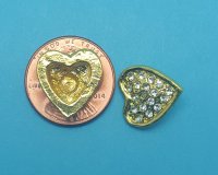 Jeweled Diamond Heart Box