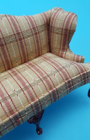 Plaid Sofa - Click Image to Close