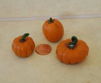 Pumpkin Picks, set of 3 Assorte