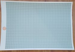 Tile 1/4" sq. Sea Green 12x16