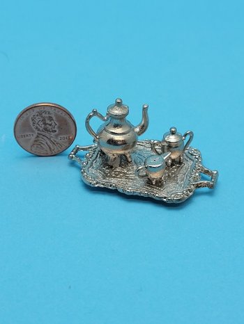 Silver color Tea Set (Estate sa
