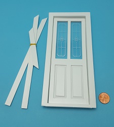Transom Door, White