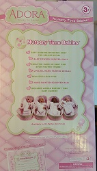 Adora Nursery Time Baby -Brn ey
